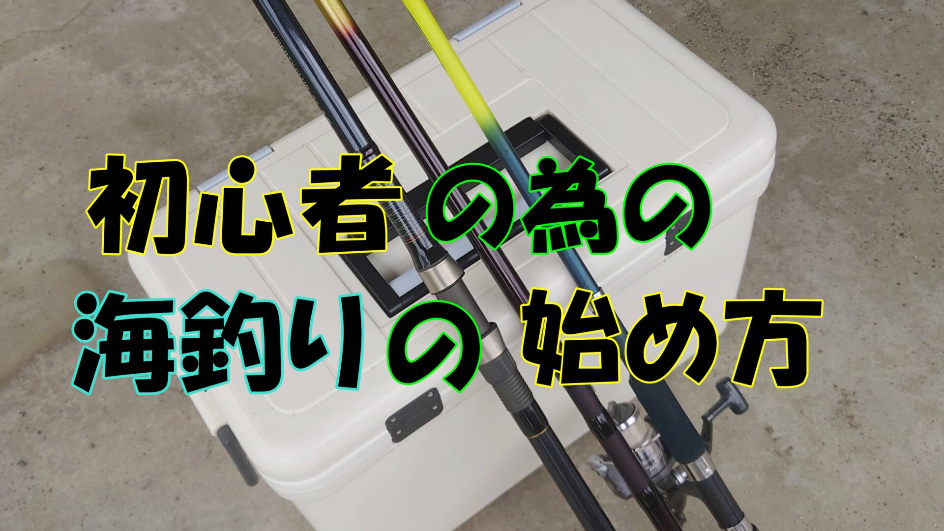 海釣り】初心者の為の海釣りの始め方 | Fishing & Tackles